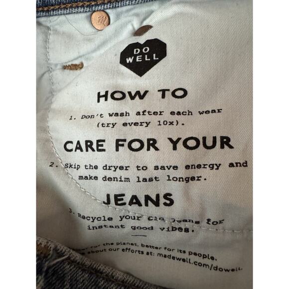 Madewell, the perfect vintage jean Size 28T, Heathcote Wash - Picture 9 of 10